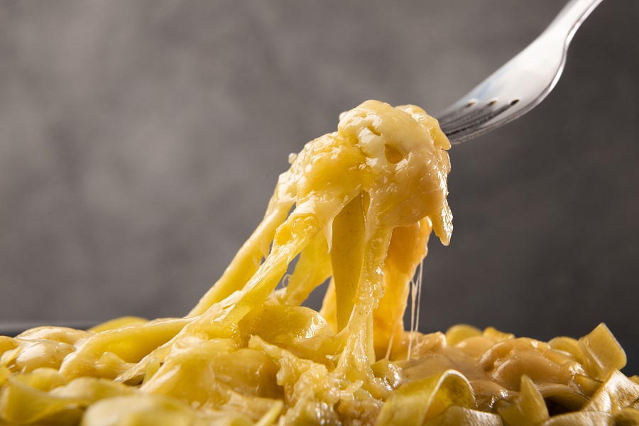 Cheese-based pasta