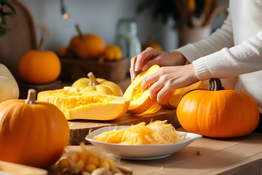 homemade pumpkin puree