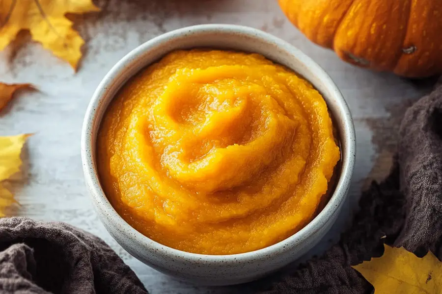 homemade pumpkin puree